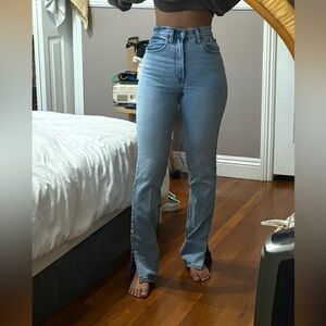 Abercrombie & Fitch Ultra High Rise Straight Jeans